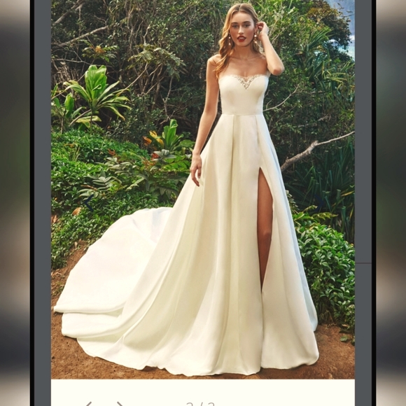 Calla Blanche L'Amour Tristan Wedding Dress - Picture 1 of 8